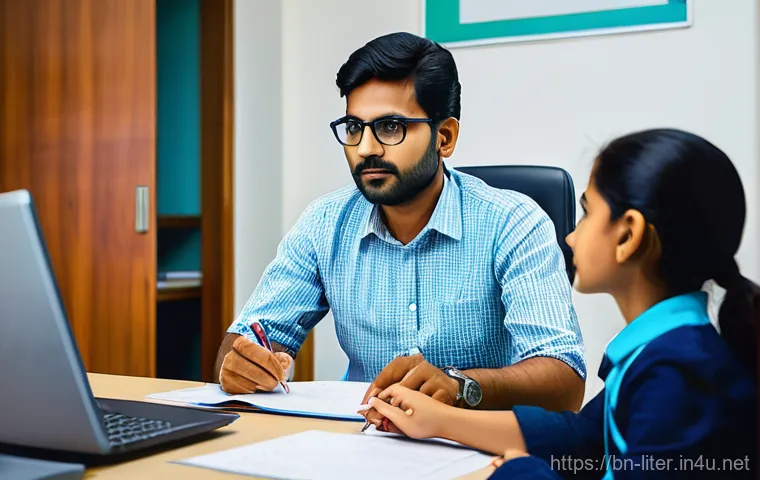 문해교육사와 연봉 협상 성공담 - **Prompt:** A dedicated Bengali male teacher, aged around 35-45, is actively engaged in an online te... 문해교육사와 연봉 협상 성공담 - **Prompt:** A dedicated Bengali male teacher, aged around 35-45, is actively engaged in an online te...