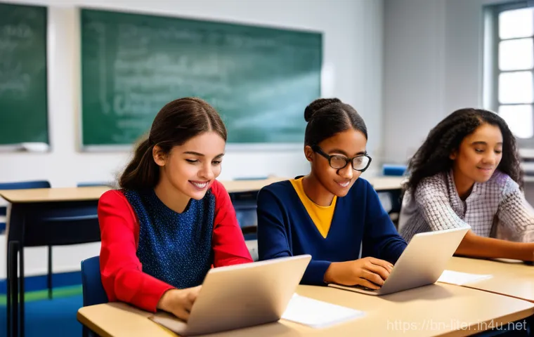 문해교육사 취업 시 자기소개서 작성법 - Prompt 1: Modern Digital Literacy Classroom** 문해교육사 취업 시 자기소개서 작성법 - Prompt 1: Modern Digital Literacy Classroom**