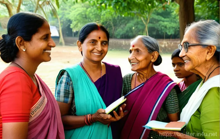 문해교육사와 성인 교육 철학 - **Prompt:** An intimate, tender moment in a humble Bengali village home. An elderly Bengali grandfat... 문해교육사와 성인 교육 철학 - **Prompt:** An intimate, tender moment in a humble Bengali village home. An elderly Bengali grandfat...